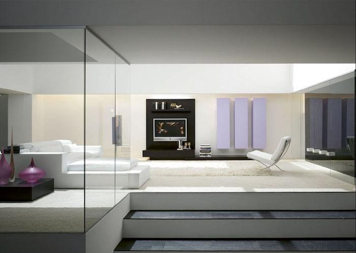 dekorácia priestor obývačky moderný dizajn triezvy a minimalistický
