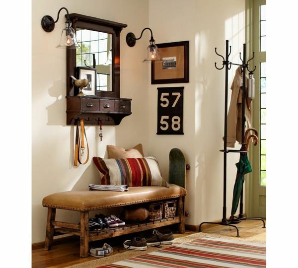 hängande-spegel-garderob-med-brun-trä-lådor