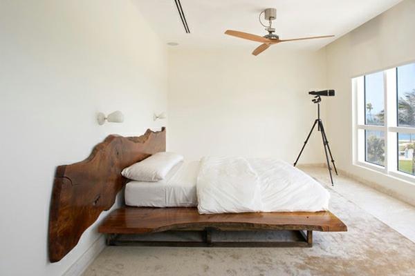 surový-drevený-nábytok-posteľ-a-čelo postele