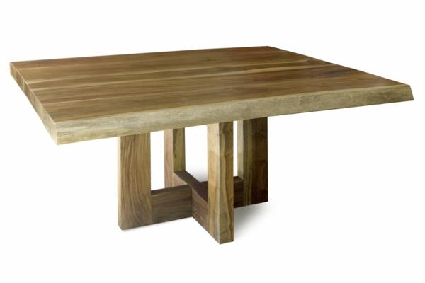 surový-drevený-nábytok-jedálenský stôl