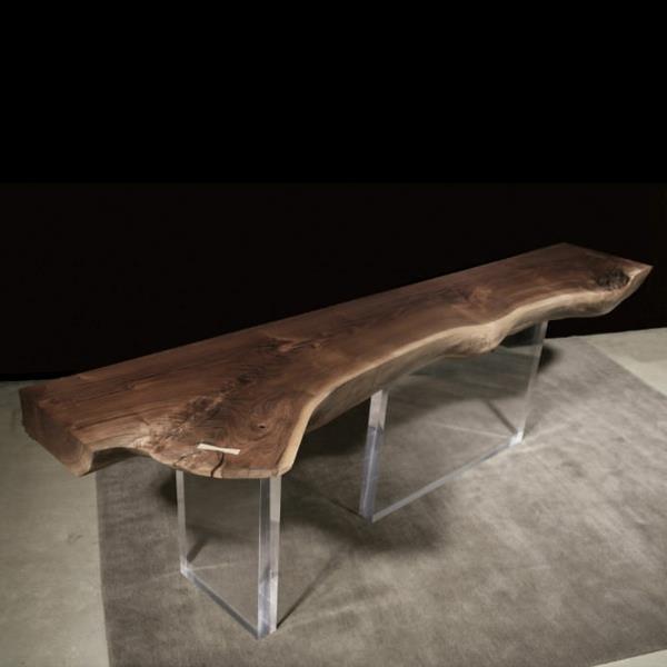 nábytok-surové-drevo-súčasný stôl