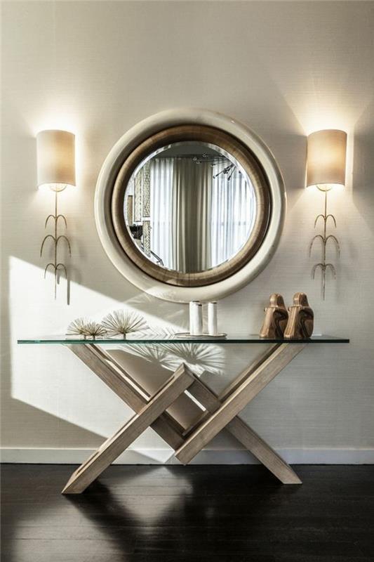 spegel-stor-format-rund-trä-bordslampa