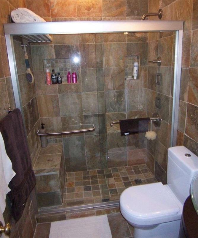 model kúpeľne malý sprchovací kút 2m2