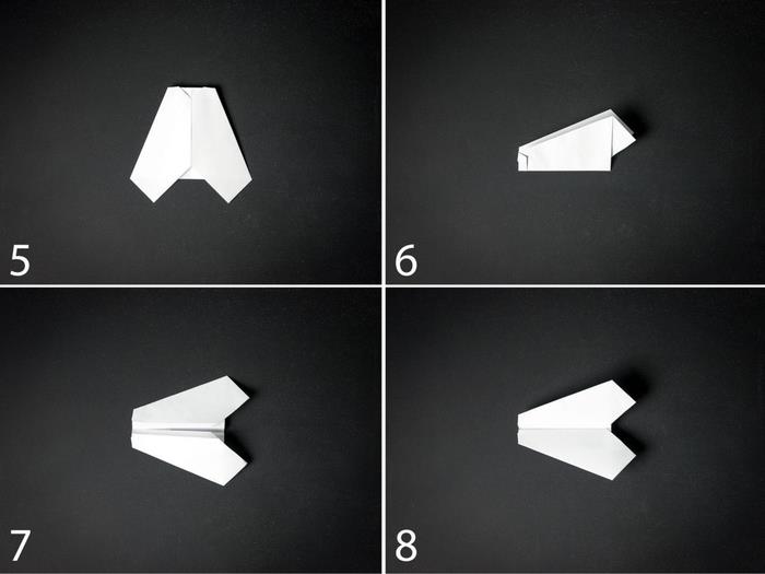 ako vyrobiť základné papierové lietadlo niekoľkými základnými technikami skladania origami