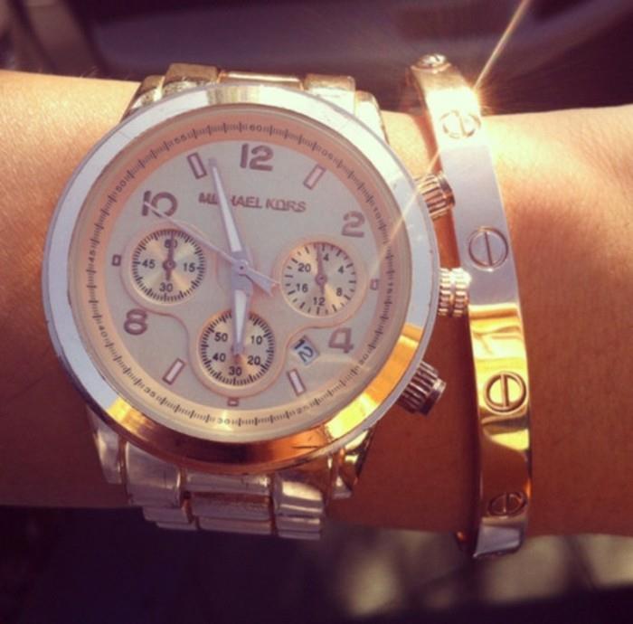 pánske-ružové-zlaté-hodinky-cool-štýlové-moderné-hodinky-michel-kors