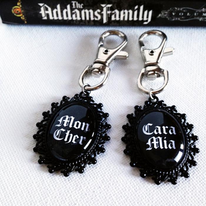 Morticia Addams Costume Woman Photo Earring Costume