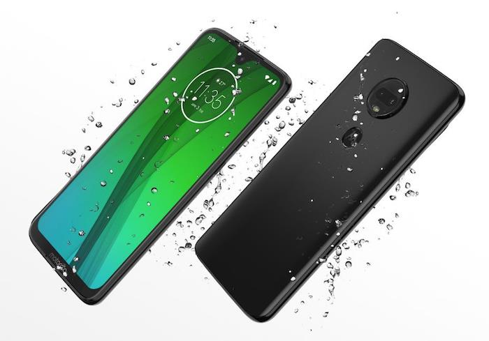 Foto ny mobil Motorola Moto G7 2019 nyheter smartphones nytt sortiment av mobiltelefoner