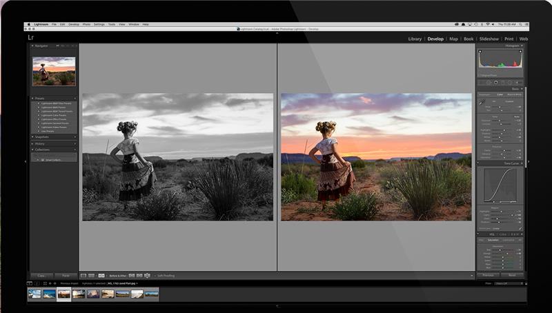Adobe erbjuder nu sin Pro Lightroom fotoredigeringsapp i Mac App Store via en betald prenumeration