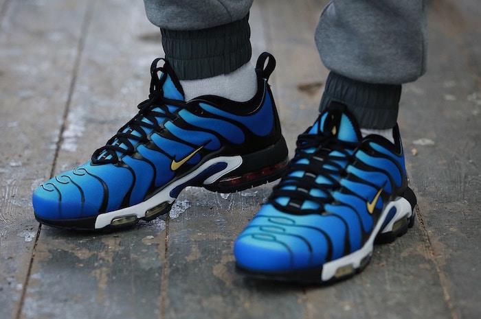 basketbalová jeseň 2018 Trend Nike Air Max Plus TN Ultra Hyper Blue shark man