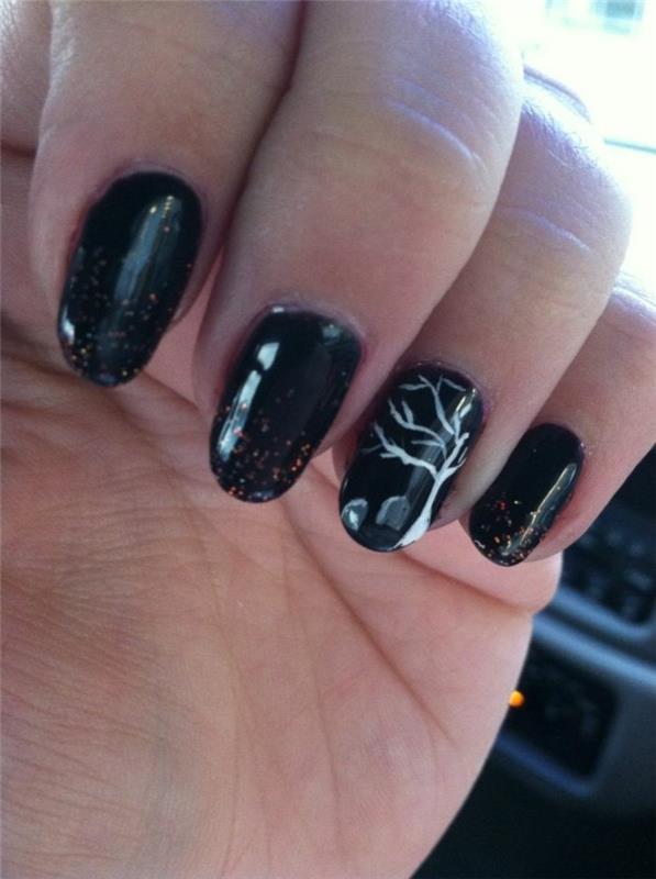 black-design-superb-nail-gel-color-idea-deco-ongle