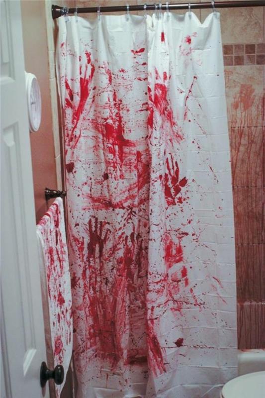 zorganizovať-halloween-dobre-organizovanú-párty v kúpeľni