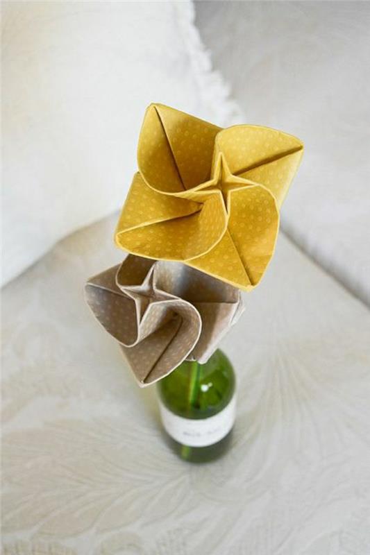 origami-pre-začiatočníkov-kvetina-origami-ako-vytvoriť-papierovú kyticu