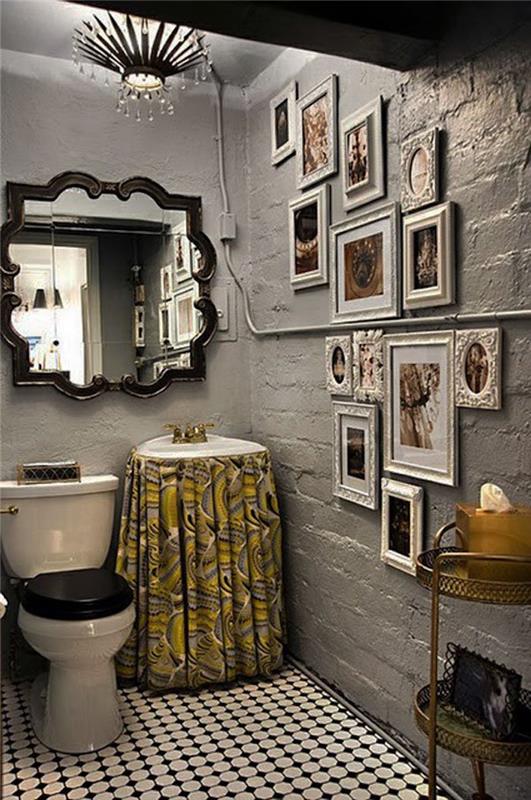ozdobte svoju toaletu barokovým nástenným lustrom