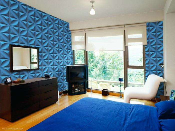 pretty-design-3d-wall-panel-in-blue