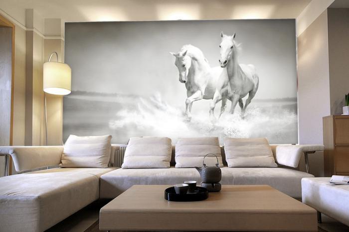 tapeta-biela-3d-biele-kone-súčasná obývačka