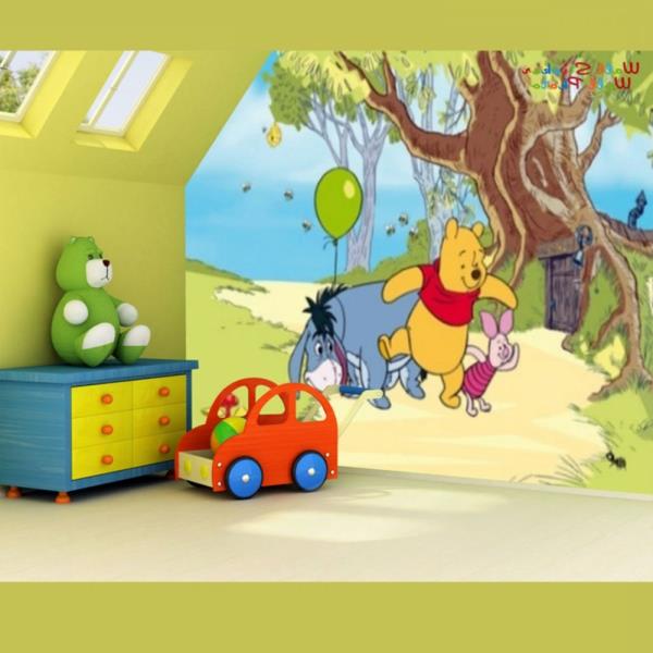winnie-the-pooh-tapet-disney-barnrum