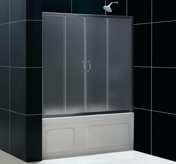 svart-design-glidande-bad-skärm-för-badrummet
