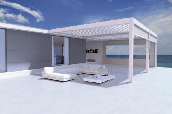 pergola-bioklimatisk-exteriör-vit-och-elegant