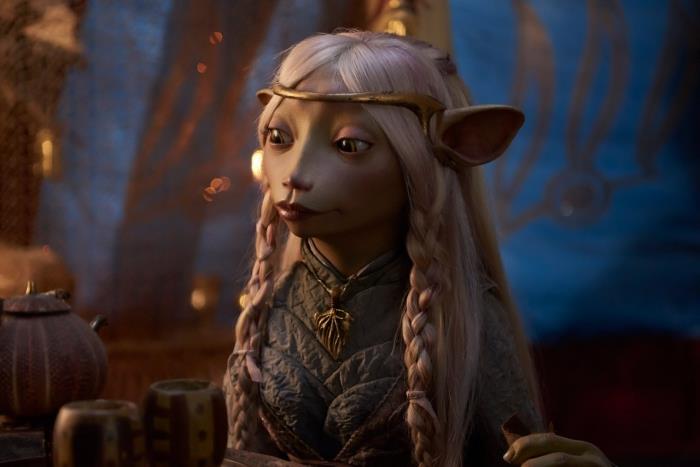 hjältebild från prequel -serien The Dark Crystal, Netflix -karaktär, foto Brea från The Dark Crystal