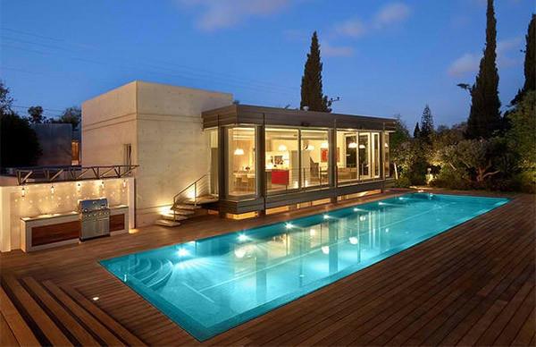 moderný-drevený-bazén-bazén-obdĺžnikový dom