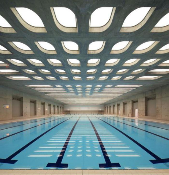 أولمبي-سباحة-في-لندن-فريد-سقف-العمارة