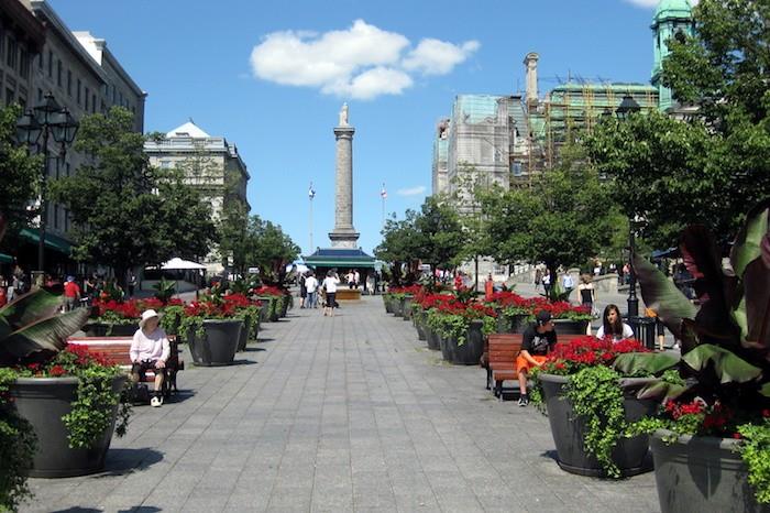 Place jacques cartier montreal canada gamla vykort