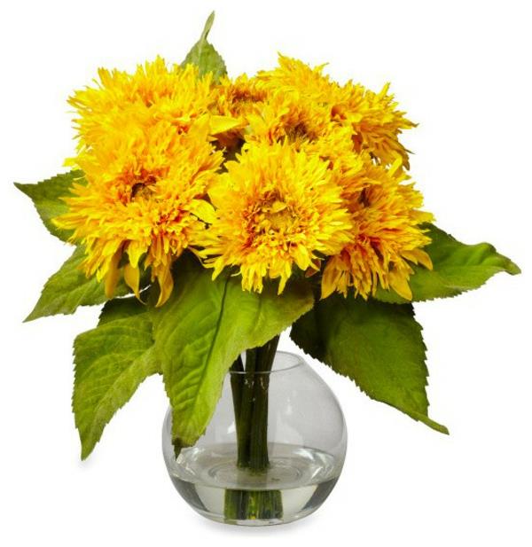 نباتات صناعية - أزهار صفراء