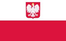 flagga polen plny Warszawa
