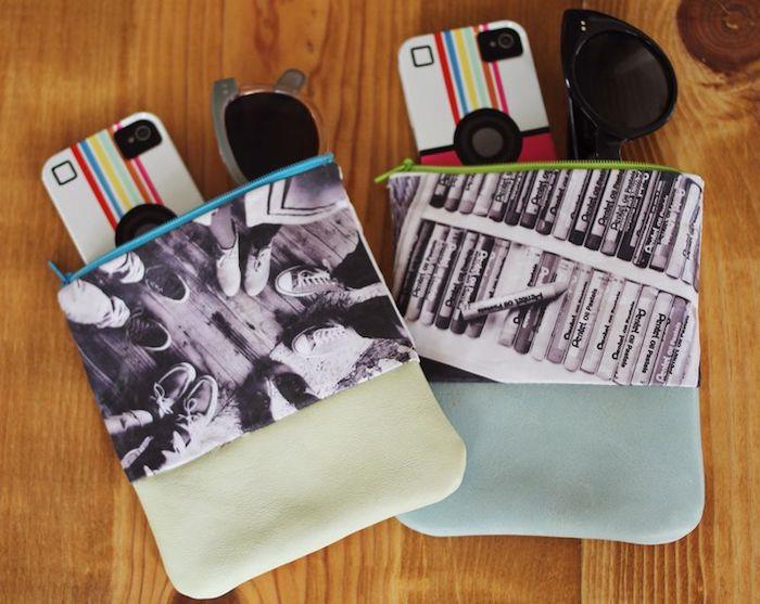 plånbok, anpassad Instagram -foton plånbok, oförglömlig 20 år gammal present att göra själv