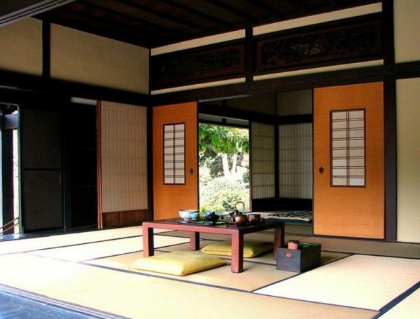 أبواب منزلقة يابانية لغرفة على الطراز الياباني