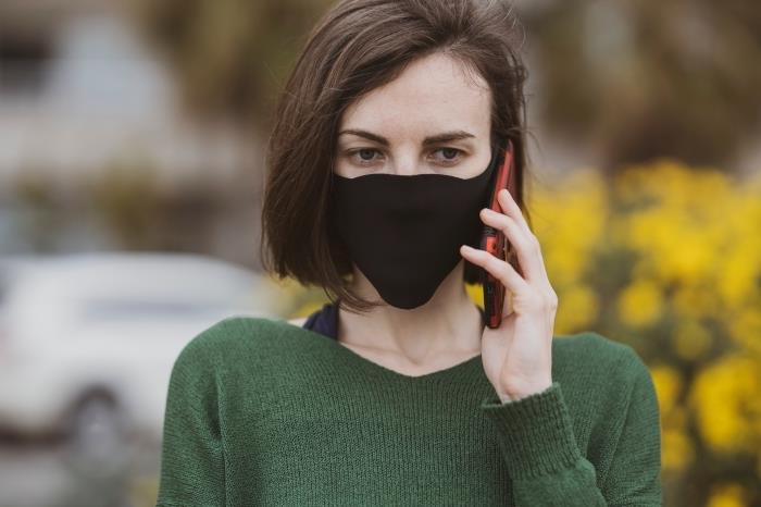 vilka barriärgester för att skydda dig mot coronavirus, användning av mask med 3m filter, tillverkning av mask mot virus