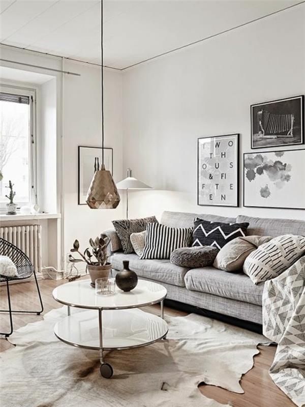 co-color-a-a-living-room-carpet-in-animal-skin-chic-obývacia izba-nábytok-okrúhly-obývačka-stôl