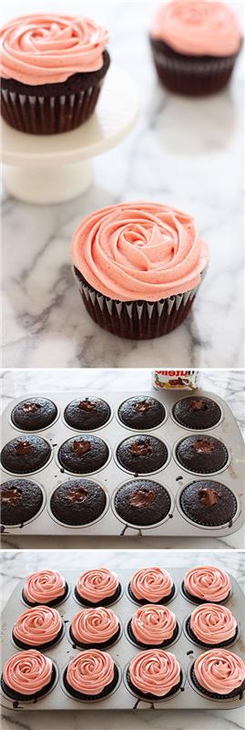 recept-tårta-med-yoghurt-och-choklad-rosa-muffins