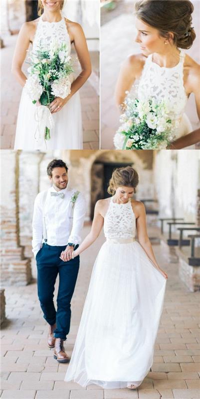 svadobné šaty-jednoduché-romantické-elegancia-belle-pár