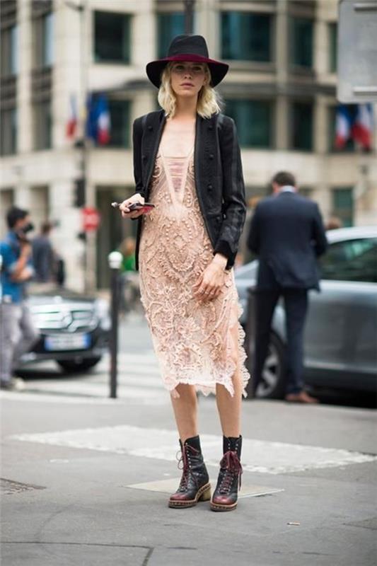 hippie-chic-dress-midi-dress-in-pale-pink-and-massive-boots