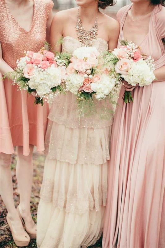 šaty-na-svadbu-ružové-princezné-vinobranie-kytice