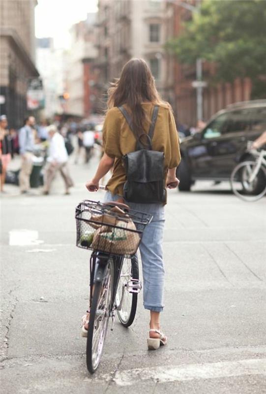 ryggsäck-college-tjej-trendig-ryggsäck-läder-väska-svart