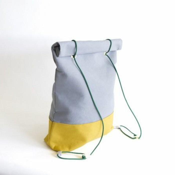 ryggsäck-grå-gul-ryggsäck-billig-grå-gul-ryggsäck-kvinna
