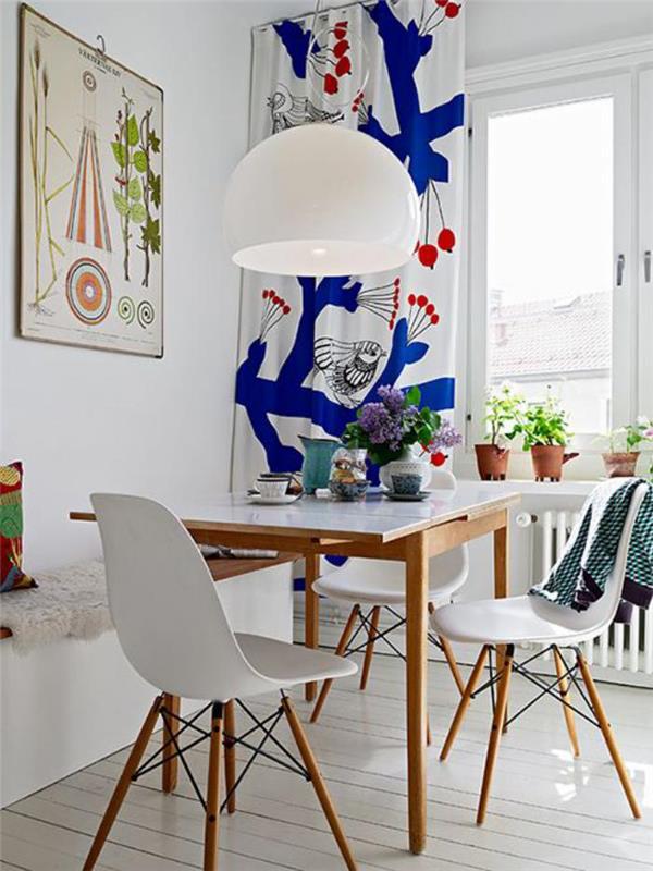 original-skandinavisk gardin-matsal-och-flera-gröna växter