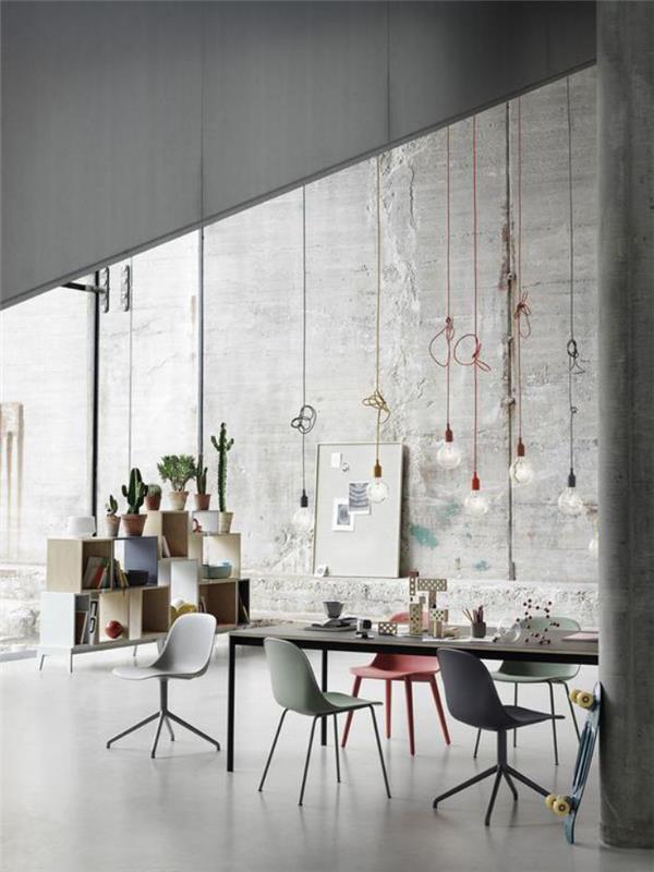 Skandinavisk-matsal-industriell-stil-matsal