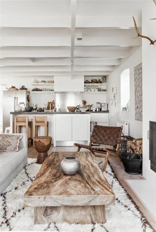 nordic-style-living-room-swedish-scandinavian-tv-Cabinet-in-light-wood-carpet-white-beige