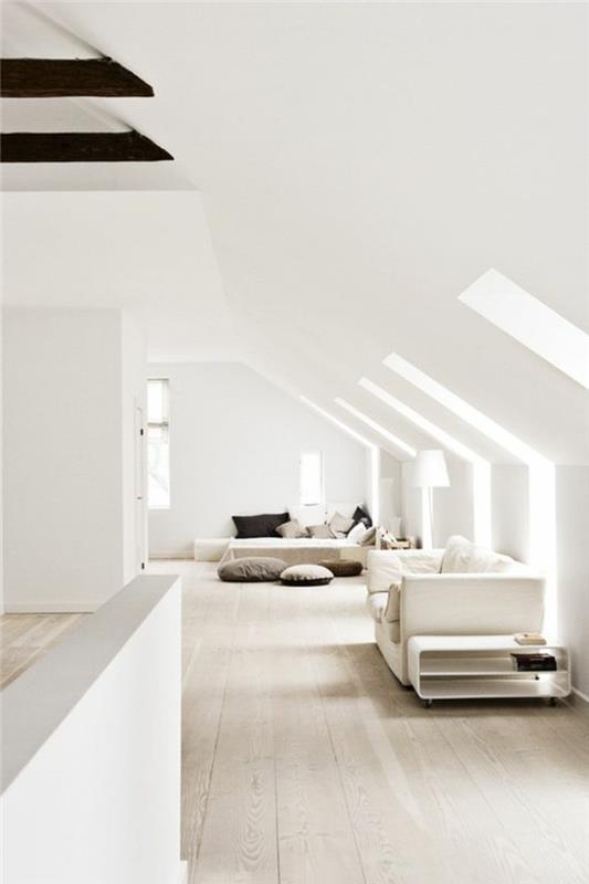 -غرفة المعيشة-الأثاث-الاسكندنافي-الأرضيات-مع-الضوء-الأرضيات-الخشبية-ديكو-العلية-غرفة نوم