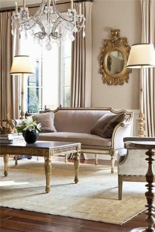 غرفة معيشة على الطراز الباروكي مع أريكة-باروك-رخيصة-على الطراز الباروكي-غرفة نوم-باروك-أثاث-رخيصة