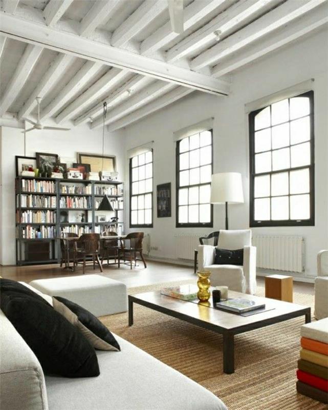obývačka-rozsiahla-dielňa-lofty-maison-loft-fenetre-veľká-obývačka-plná-svetla-vysokého stropu