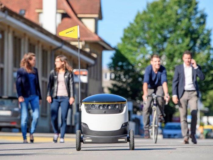 San Francisco har förbjudit användningen av robotar som fedex sameday bot genom att förbjuda dem att använda trottoarer