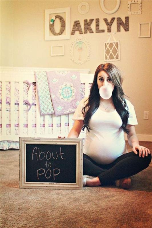 fotografovanie tehotná žena fotograf tehotenstvo humor dieťa spálňa nápad suvenír narodenie