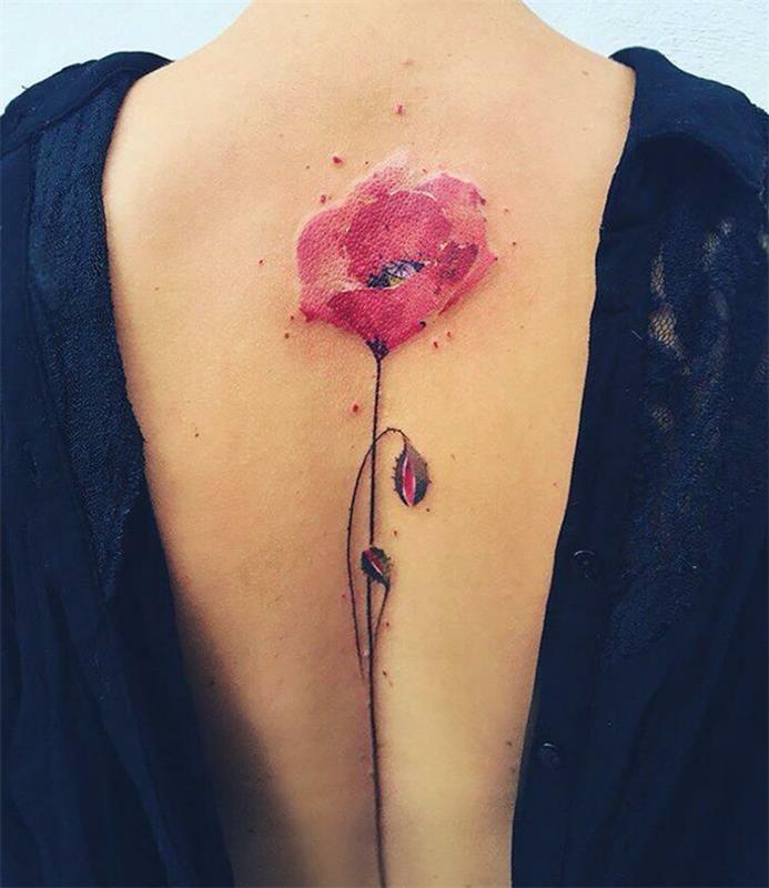 Tiare kvetinové tetovanie kvety tetovanie tulipánových kvetov