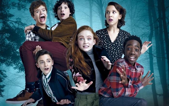 Stranger Things skådespelare, Stranger Things säsong 3 cast, Stranger Things skådespelers affisch, Stranger Things stjärnbilder