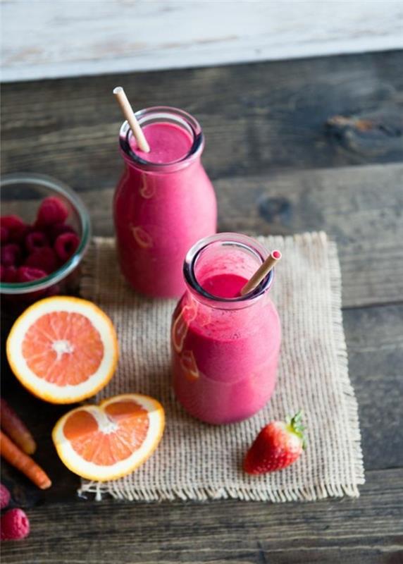 smoothie-bez-mlieka-s-ovocím-a-mrkvou-zdravá-mix