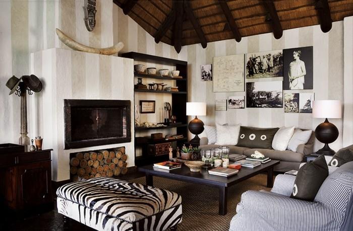 klistermärken-afrika-trä-tak-horn-foton-böcker-lampa-svart-zebra